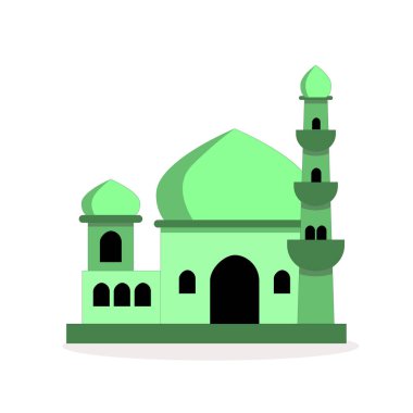 Art illustration background isolated culture religion of moslem mosque