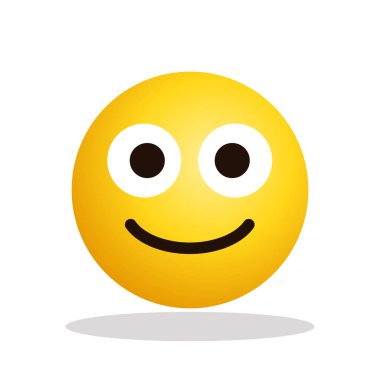 Art illustration Design Emoji face expression symbol emoticon of smile good mood
