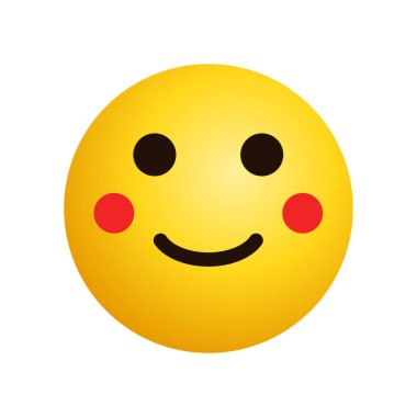Art illustration Design Emoji face expression symbol emoticon of smile good mood