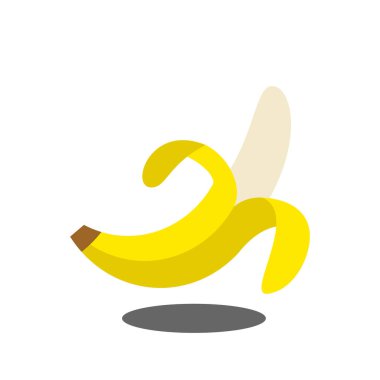 Art illustration sign logo fruits vector symbol icon of banana