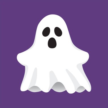 Art illustration background seamless design concept colorful icon symbol logo of boo ghost