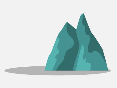 Art illustration background mount landscape hill design concept seamless cliff nature of mountain canyon