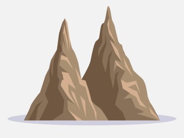 Art illustration background mount landscape hill design concept seamless cliff nature of mountain canyon