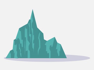 Art illustration background mount landscape hill design concept seamless cliff nature of mountain canyon