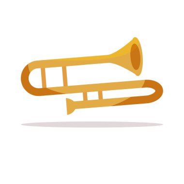 Art illustration icon logo music tools design concept symbol of saxophone