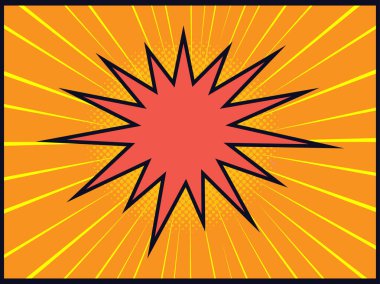 Art illustration design abstract background retro wallpaper vintage pop art comics