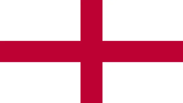 Art Illustration Disegno Nazione Bandiera Con Segno Simbolo Paese Inghilterra — Vettoriale Stock