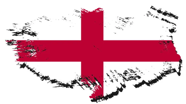 Art Illustration Diseño Bandera Nación Con Símbolo Signo País Inglaterra — Archivo Imágenes Vectoriales