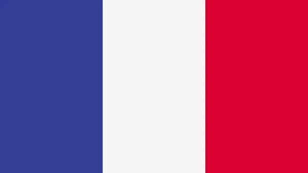 Art Illustration Design Nation Flagga Med Tecken Symbol Land Frankrike — Stock vektor