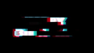 Animasyon Sanat Resimleri Tasarımı Soyut Metin Tasarımı Mutlu Yıllar Grafikleri Hareketi