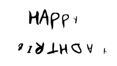 Animasyon Sanat Resimleri Tasarımı Soyut Metin Tasarımı Mutlu Yıllar Grafikleri Hareketi