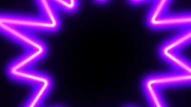 Sanat animasyonu tasarım arka plan görüntüleri menekşe ışık kaosu videosu