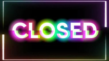 Sanat illüstrasyonu video arkaplanı metin hareketi animasyon 4k kalite görüntü tasarım konsepti kapalı arıza