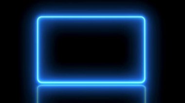 Animasyon Videosu 4K Motion Grafik Sanat Arkaplan Resimleri Neon Işık Dekorasyonu Canlandırması