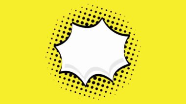 Animasyon Videosu 4K Motion Grafik Sanat Arkaplan Resimleri Animasyon Pop Art Arkaplan Çizgi Filminin Çizgi Filmi