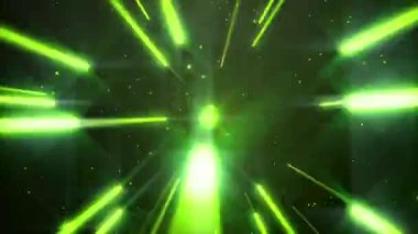 Animasyon Videosu 4K Hareketli Grafik Sanat Arkaplan Resimleri Neon Işık Diskosu Canlandırması