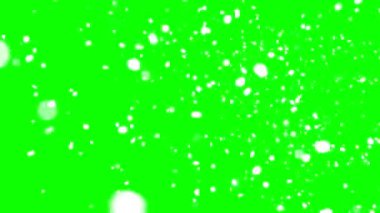 4K Animasyon Videosu Arkaplan Hareketi Grafik Çizim Sanatı Parçacık Karının Düşüşünün Canlandırılması