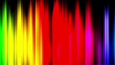 Animasyon Videosu 4K Motion Grafik Sanat Arkaplan Resimleri Gökkuşağı Renkli Elementi Canlandırması