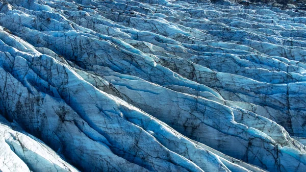 İzlanda 'daki Vatnajokull Buzulu, Saf doğa kış havası manzarası. Yüksek kalite fotoğraf
