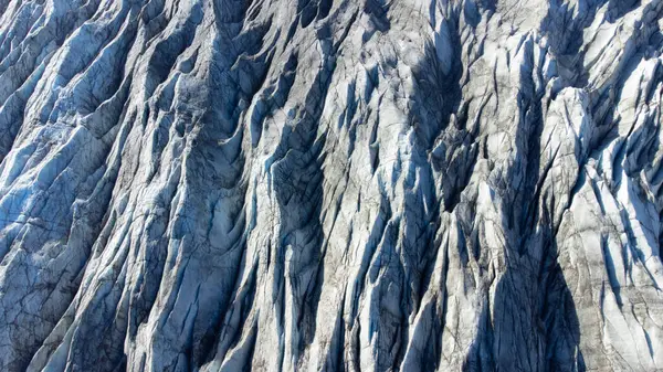 İzlanda 'daki Vatnajokull Buzulu, Saf doğa kış havası manzarası. Yüksek kalite fotoğraf