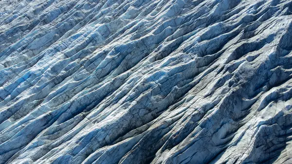 İzlanda 'daki Vatnajokull Buzulu, Saf doğa kış havası manzarası. Yüksek kalite fotoğraf