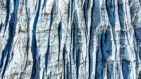 İzlanda 'daki Vatnajokull Buzulu, Saf doğa kış havası manzarası. Yüksek kalite fotoğraf