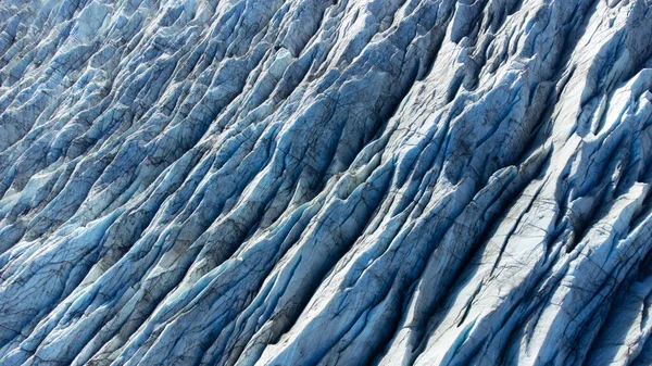 İzlanda 'daki Vatnajokull Buzulu, Saf doğa kış havası manzarası. Yüksek kalite fotoğraf
