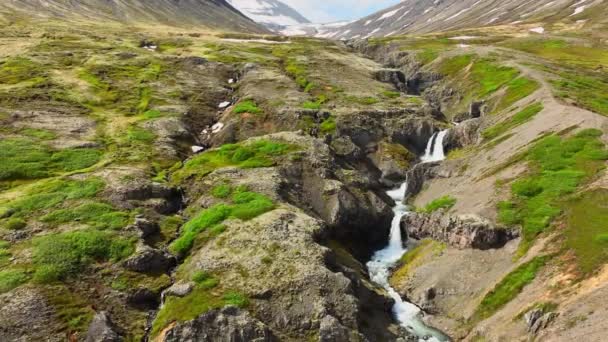 고지의 내부의 서사시 시즌에 아이슬란드 고품질 — 비디오