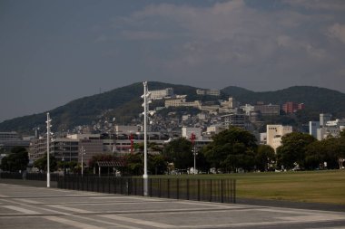 Barselona şehrinin manzarası