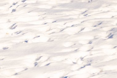 Dalgalanan kar yığınları gölgeler ve röflelerle dokulu, soyut bir manzara yaratır. Kış temaları, arka planlar veya doğal desenler için mükemmeldir..
