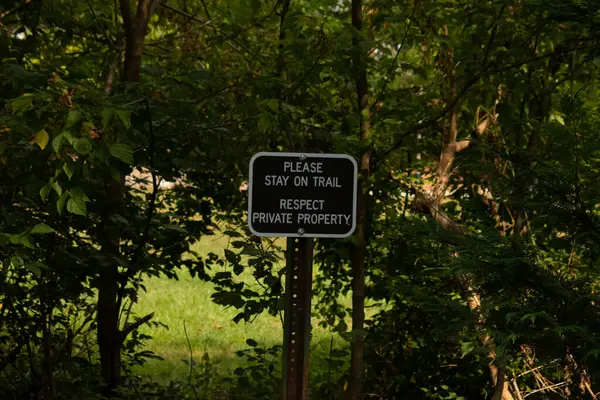 Senin için bir orman işareti.