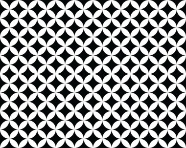 Sorunsuz şablon, desen yinelenen modern geometrik arka plan