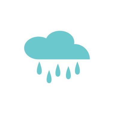 Bulut analistik simge vektör illüstrasyon şablonu tasarımı