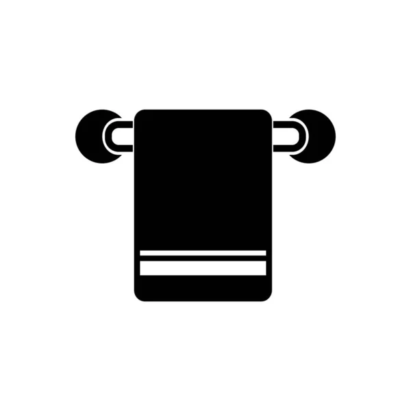 Towel Icon Vector Illustration Logo Design — Stock Vector