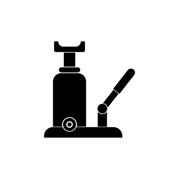 Araba Jack Simgesi Vektör Illüstrasyon Logo Tasarımı — Stok Vektör