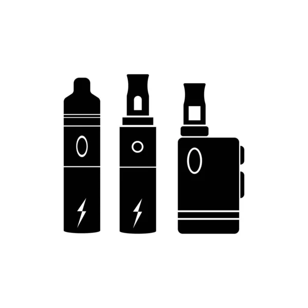 Vape Smokin Aracı Vektör Logo Tasarımı — Stok Vektör