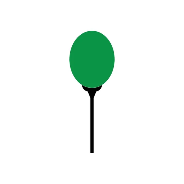 Icône Ballon Vecteur Illustration Logo Design — Image vectorielle