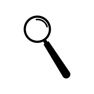 Büyüteç simgesi. vektör illüstrasyon sembolü tasarımı.