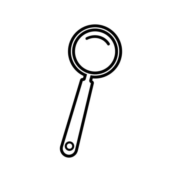 Magnifying Glass Icon Vector Illustration Symbol Design — Stock Vector
