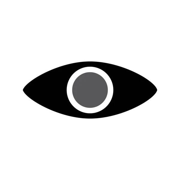 Eye Vector Icon Illustration Template Logo Design — Wektor stockowy