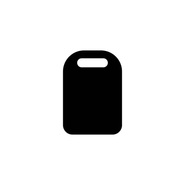 Ріжуча Дошка Іконка Векторна Ілюстрація Символ Дизайн — стоковий вектор