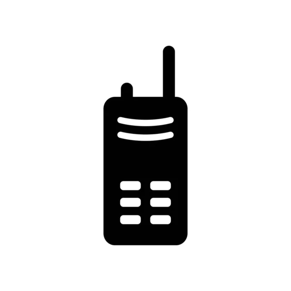 Walkie Talkie Icon Vector Illustration Logo Design — Διανυσματικό Αρχείο