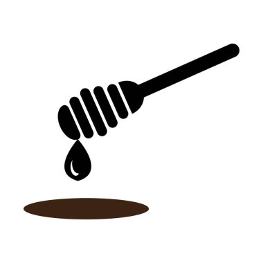 bal ikonu vektör illüstrasyon tasarımı