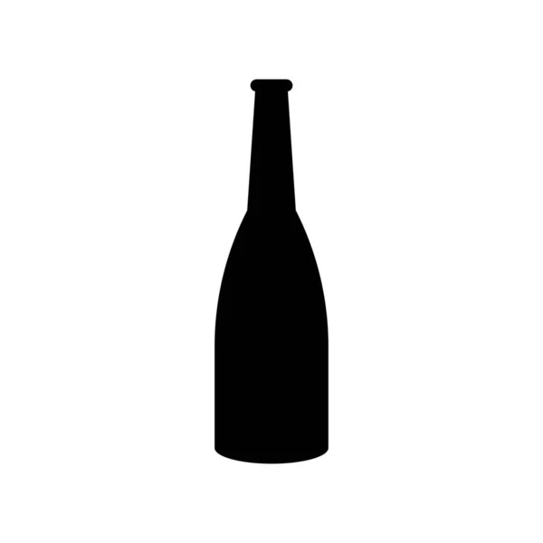 Дизайн Логотипа Векторной Иллюстрации Пивной Бутылки — стоковый вектор