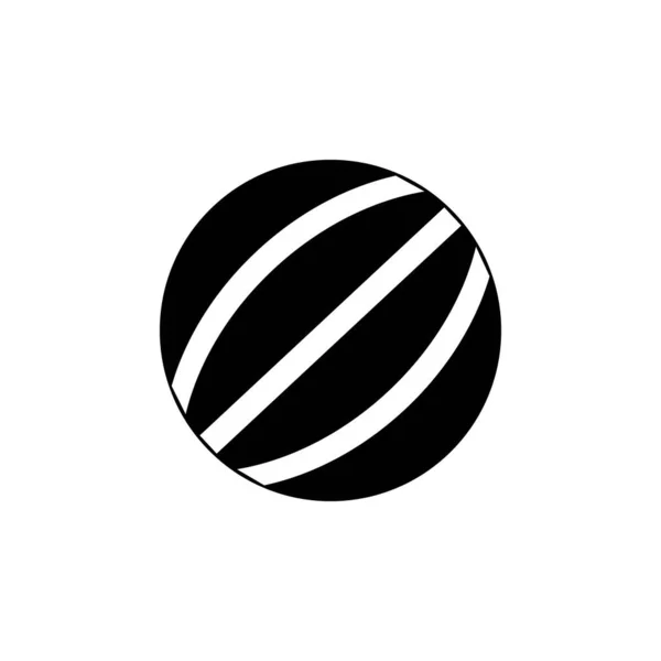 Icona Del Basket Disegno Logo Illustrazione Vettoriale — Vettoriale Stock