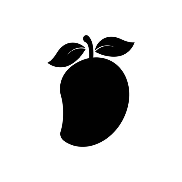 Mango Icon Vector Illustration Symbol Design — Stock Vector
