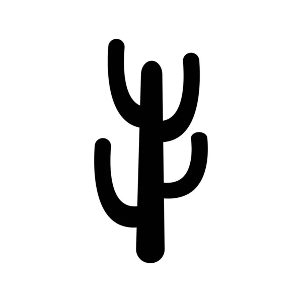 Kaktus Symbol Vektor Illustration Symbol Design — Stockvektor
