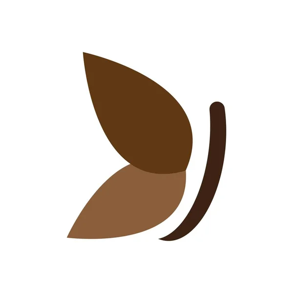 Butterfly Icon Vector Illustration Logo Design — Vetor de Stock