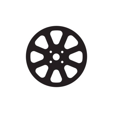 araba jant simgesi vektör illüstrasyon tasarımı