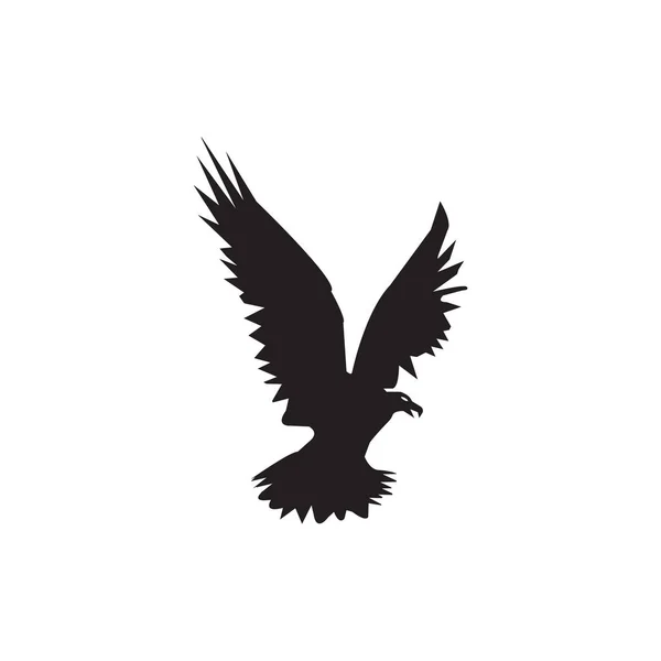 Flying Eagle Icon Vector Illustration Symbol Design — Stock Vector
